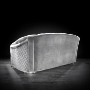 Massimo Silver & Gray 2 Pc Sofa Set By Roberto Grassie