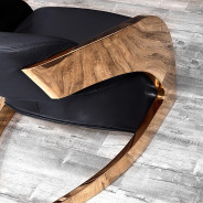 Zetta RG Accent Chair | Black By Roberto Grassie