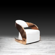 Zetta RG Accent Chair | White By Roberto Grassie