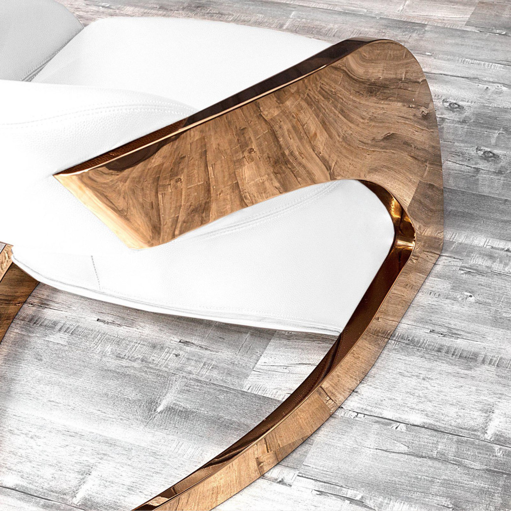 Zetta RG Accent Chair | White By Roberto Grassie