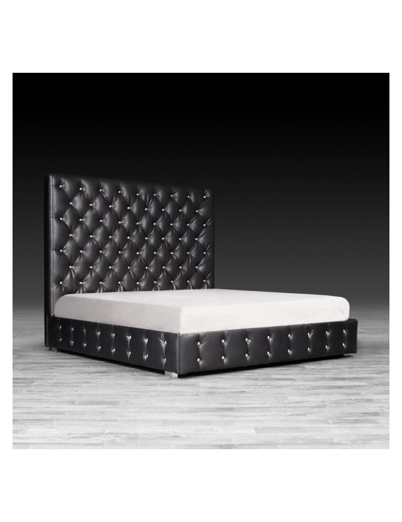 Elegant Cr Black Modern Bed By Roberto Grassie