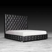 Elegant Cr Black Modern Bed By Roberto Grassie