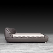 Cloud Gray Modern Bed By Roberto Grassie
