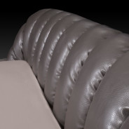 Cloud Gray Modern Bed By Roberto Grassie