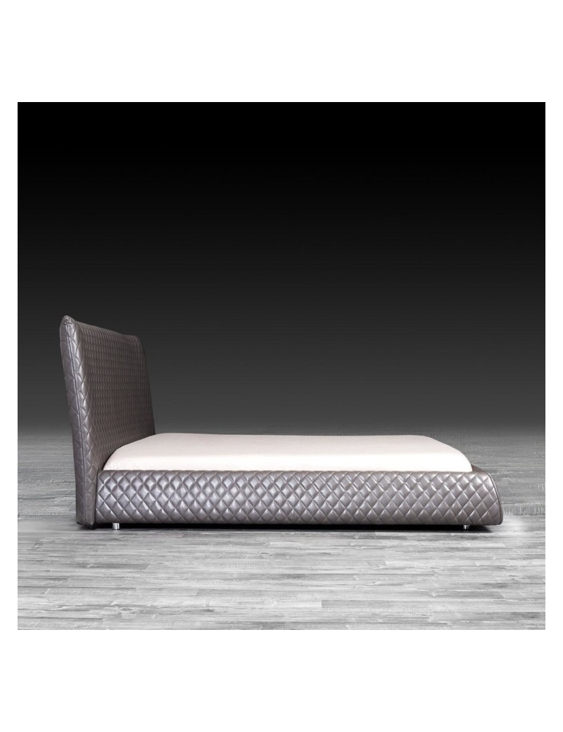 Elisse Modern Gray Bed By Roberto Grassie