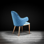 Gia Rose Gold Dining Chair By Roberto Grassie