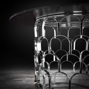 Sequenza Round Dining Table | Silver By Roberto Grassie