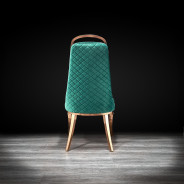 Milano Rose Gold Dining Chair By Roberto Grassie