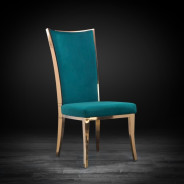 Massimo Rose Gold Dining Chair By Roberto Grassie