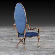 Wonderland Rose Gold Dining Chair By Roberto Grassie