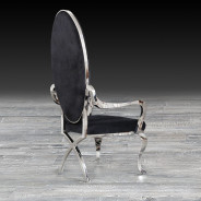 Wonderland Silver Dining Chair By Roberto Grassie