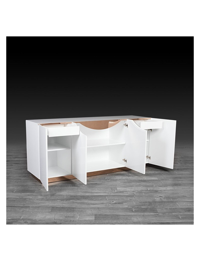 Vogue Lacquered Buffet | White By Roberto Grassie