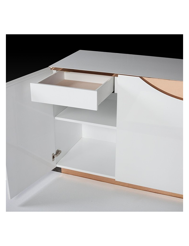 Vogue Lacquered Buffet | White By Roberto Grassie