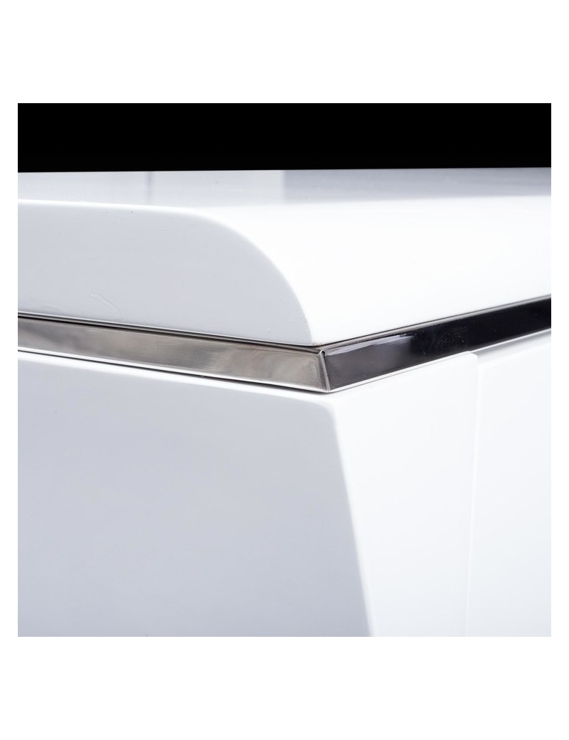 Aliosso Lacquered Buffet White Finish BY Roberto Grassie