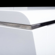 Aliosso Lacquered Buffet White Finish BY Roberto Grassie