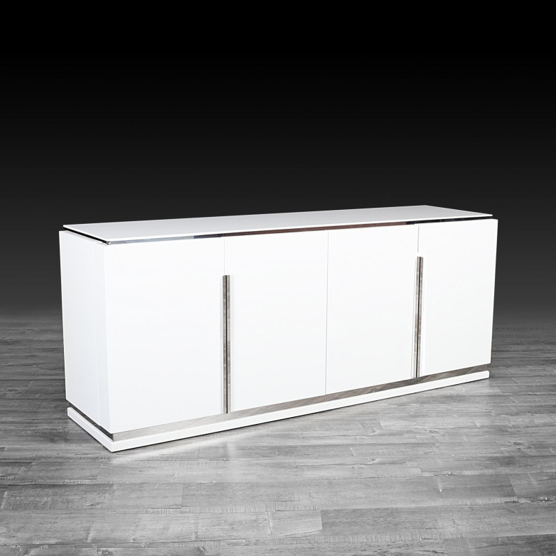 Lozano Lacquered Buffet | White By Roberto Grassie