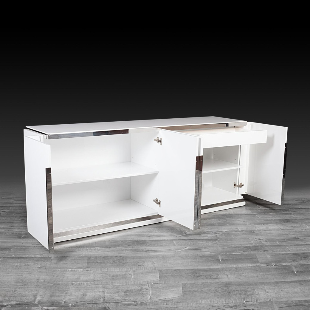 Lozano Lacquered Buffet | White By Roberto Grassie