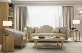Sofa Villa Cherie  Caramel Collection By Michael Amini N9008815-PEARL-134