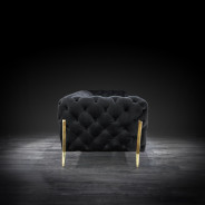Regina Black 2 Pc Sofa Set By Roberto Grassie