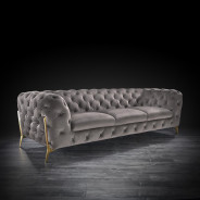 Regina Dark Gray 2 Pc Sofa Set By Roberto Grassie