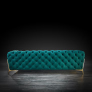 Regina Dark Green 2 Pc Sofa Set By Roberto Grassie