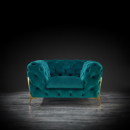 Regina Dark Green 2 Pc Sofa Set By Roberto Grassie