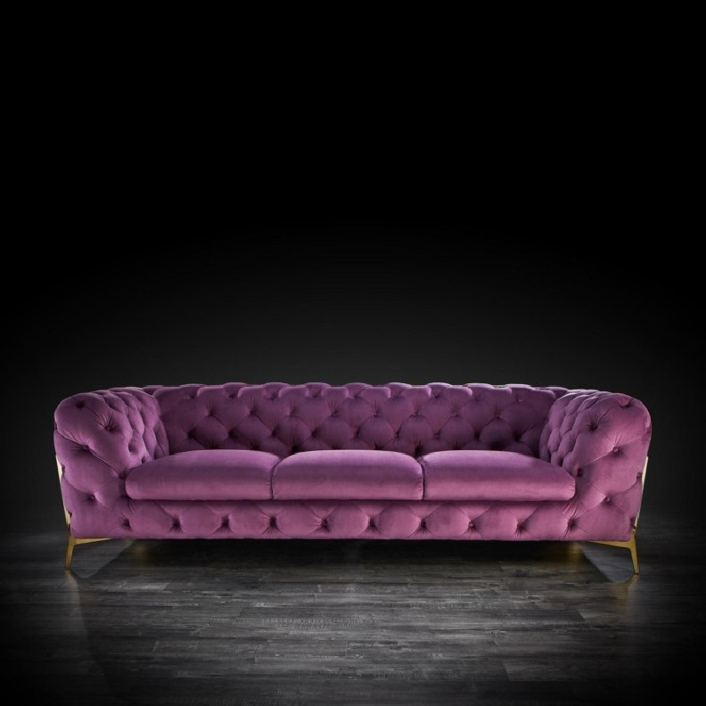 Regina Purple 2 Pc Sofa Set By Roberto Grassie