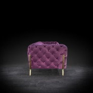 Regina Purple 2 Pc Sofa Set By Roberto Grassie