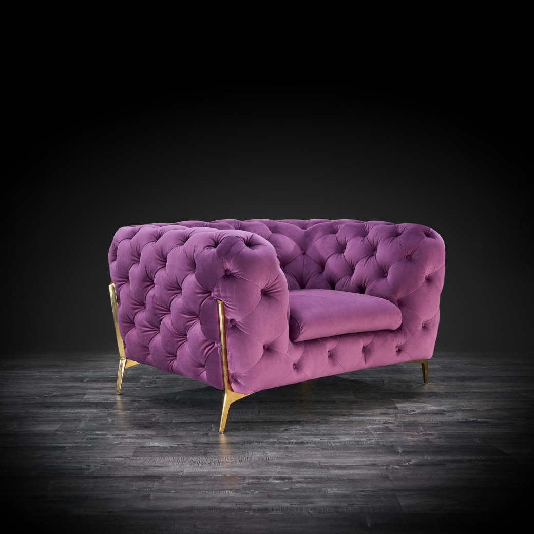 Regina Purple 2 Pc Sofa Set By Roberto Grassie