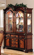 04075 7PC Dining Set Chateau De Ville Espresso Finish By Acme Furniture