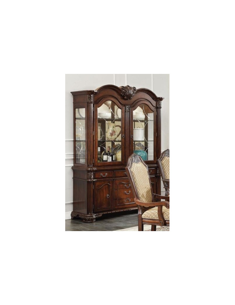 64075 Dining Set Chateau de Ville Espresso Finish By Acme Furniture