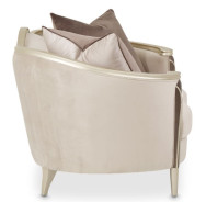 Loveseat Villa Cherrie Hazelnut Collection By Michael Amini