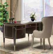 Desk Villa Cherrie Hazelnut Collection By Michael Amini