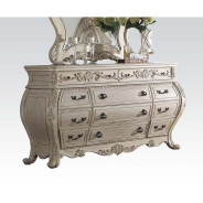 27010Q Bedroom Antique White Wash Finish Ragenardus Collection By Acme Furniture