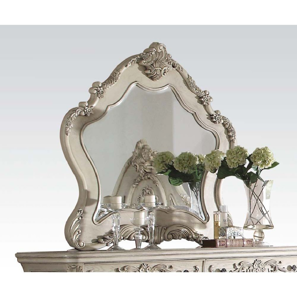 27010Q Bedroom Antique White Wash Finish Ragenardus Collection By Acme Furniture