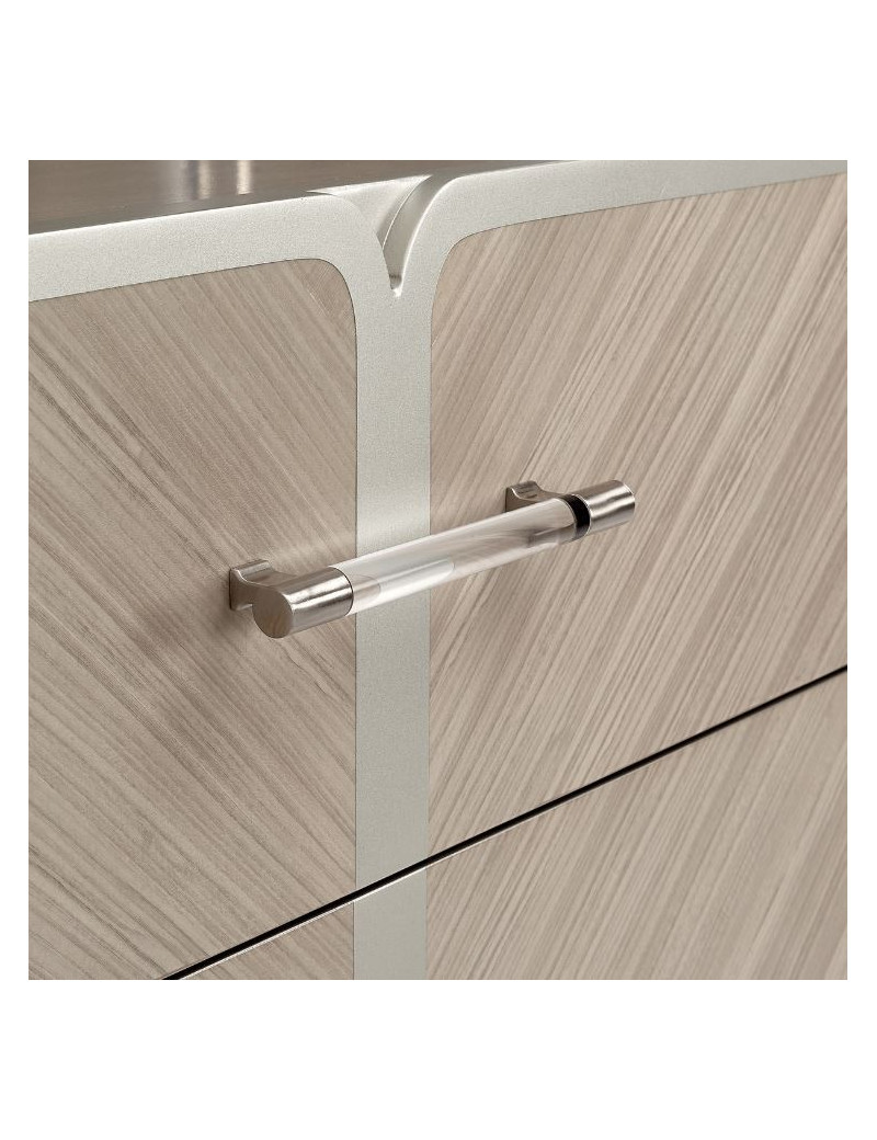 Highboy Vertical Storage Cabinet-Chest Of Drawers Lanterna Collection By Michael Amini