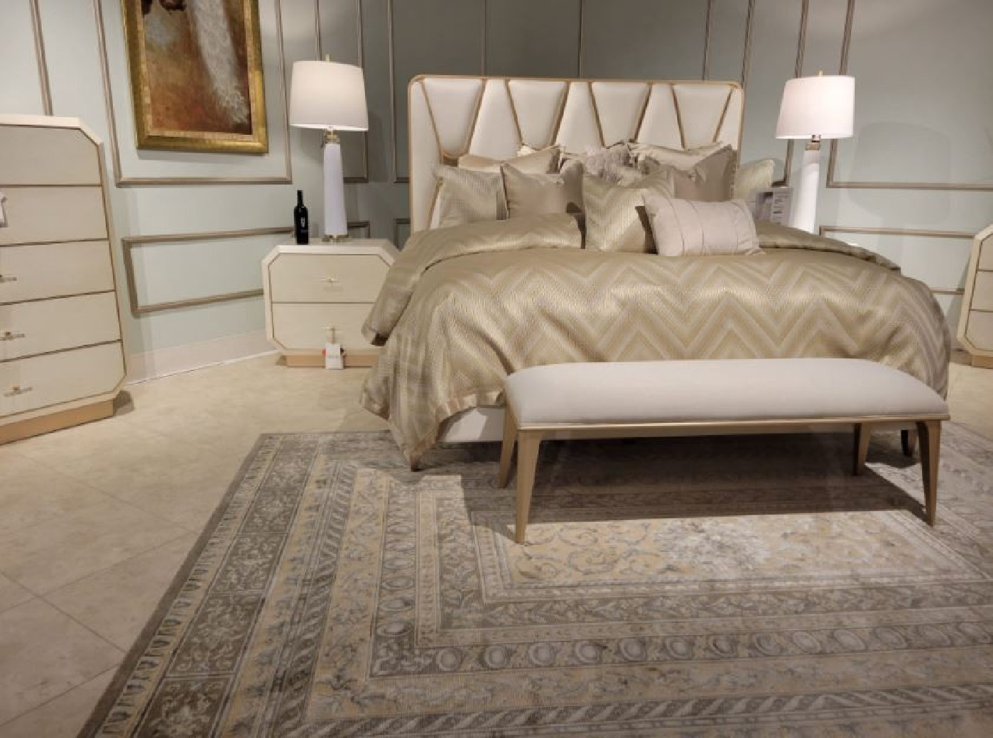 La Rachelle Bedroom Set Collection By Michael Amini