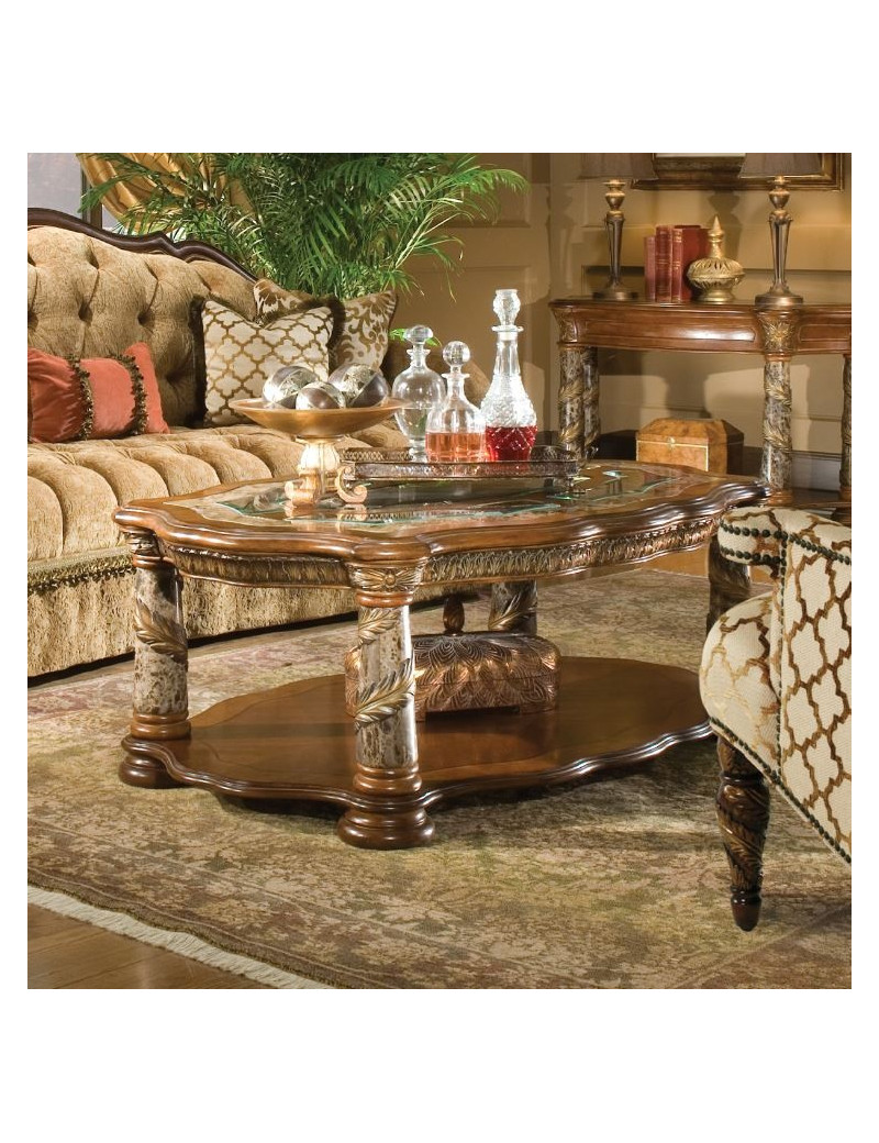 Aico Villa Valencia Cocktail Table by Michael Amini