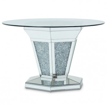 Round Glass Dining Table (2...