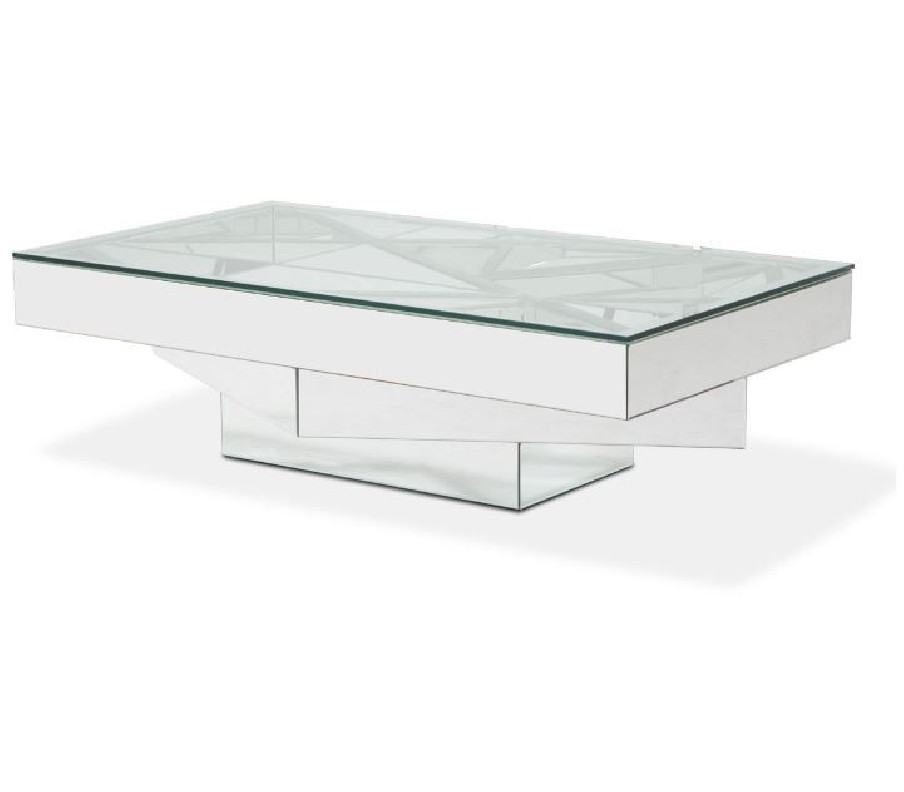 Rectangular Cocktail Table 1389 Montreal Collection By Michael Amini