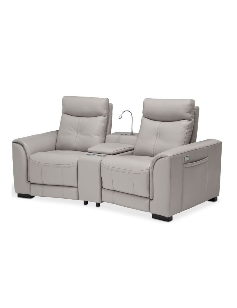 Mia Bella Bentley Loveseat Set W/Motion (3 PC) By Michael Amini