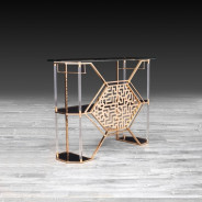 Varossi Bar Table | Rose Gold By Roberto Grassie
