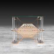 Varossi Bar Table | Rose Gold By Roberto Grassie