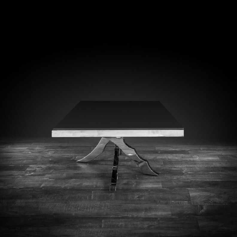 Albero Rectangular Coffee Table | Silver By Roberto Grassie