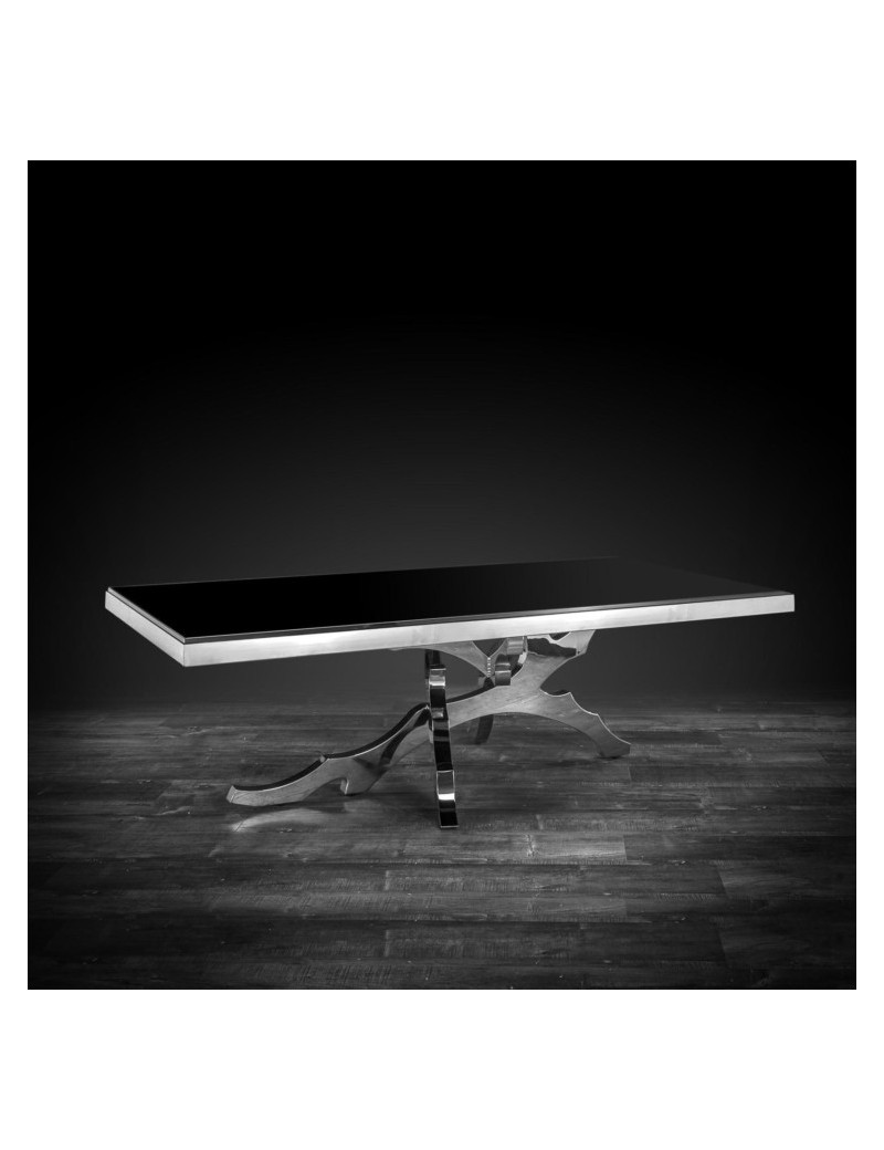 Albero Rectangular Coffee Table | Silver By Roberto Grassie