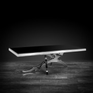 Albero Rectangular Coffee Table | Silver By Roberto Grassie