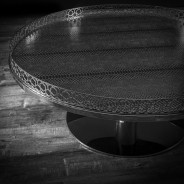 Malena Round Coffee Table | Silver By Roberto Grassie