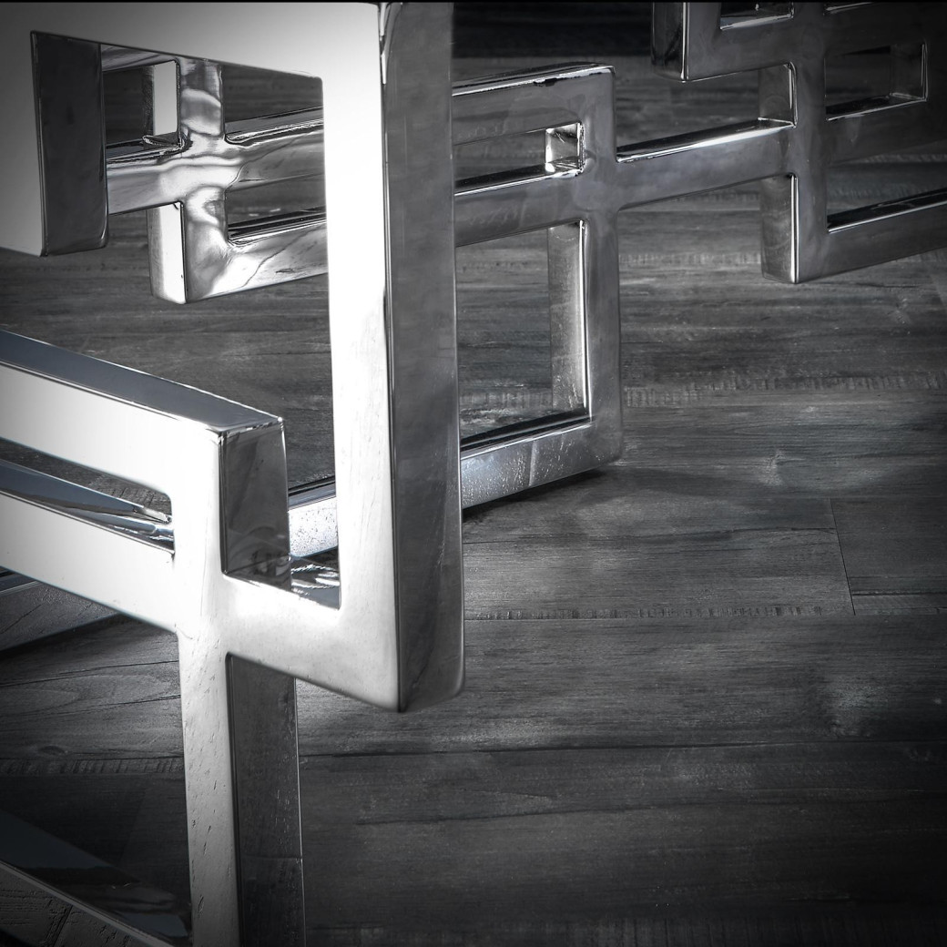 Spectra Square Coffee Table By Roberto Grassie