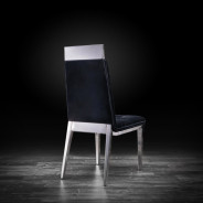 Gianna Silver Dining Chair By Roberto Grassie