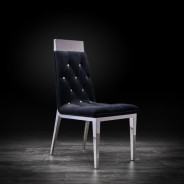 Gianna Silver Dining Chair By Roberto Grassie